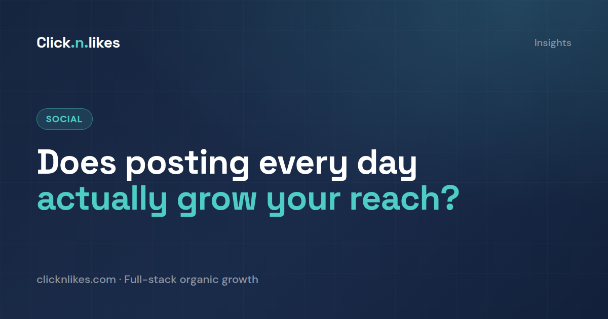 Does my business really need to post on social media every day?